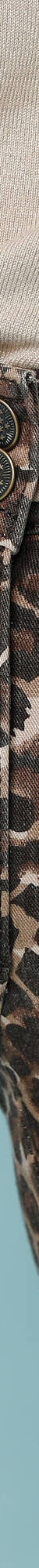 Pantalon droit imprimé léopard, Spécial Petites (taupe / chocolat) Pantalon droit imprimé léopard, Spécial Petites (taupe / chocolat)